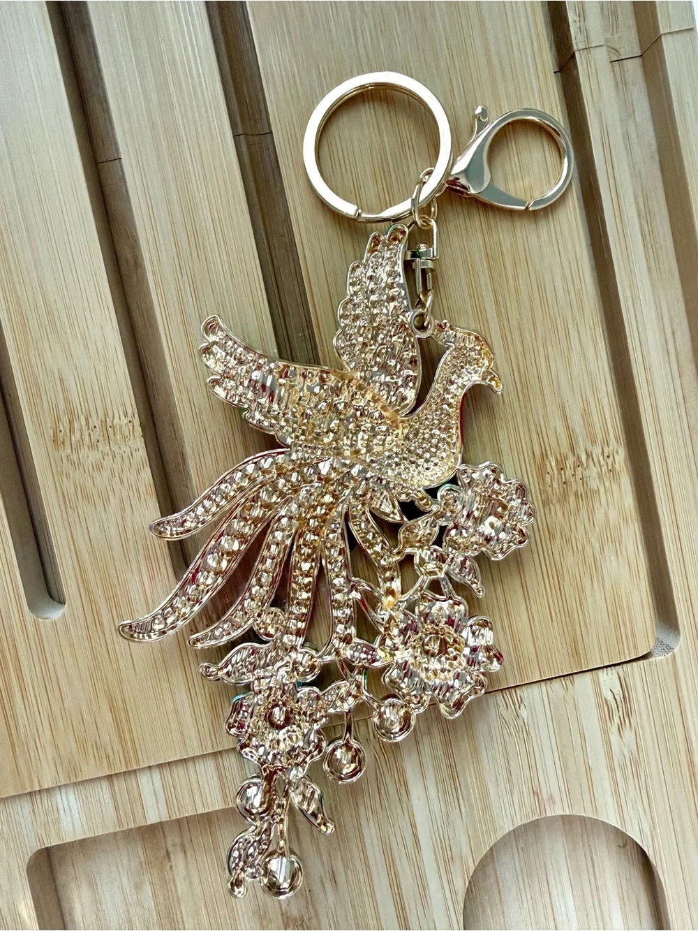 Crystal Phoenix Bagcharm/ keychain